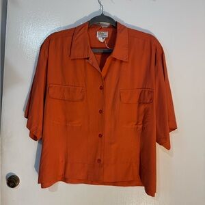 Elite International Short Sleeve Button-Down Shirt
